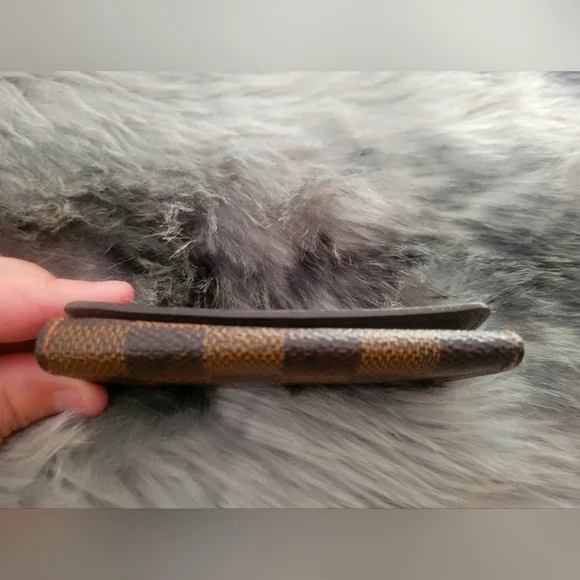 Louis Vuitton Brown Checkered Clutch - Picture 3 of 13